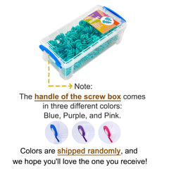 Kizzikids Compact Storage Toolbox keeps projects organized on the go.
