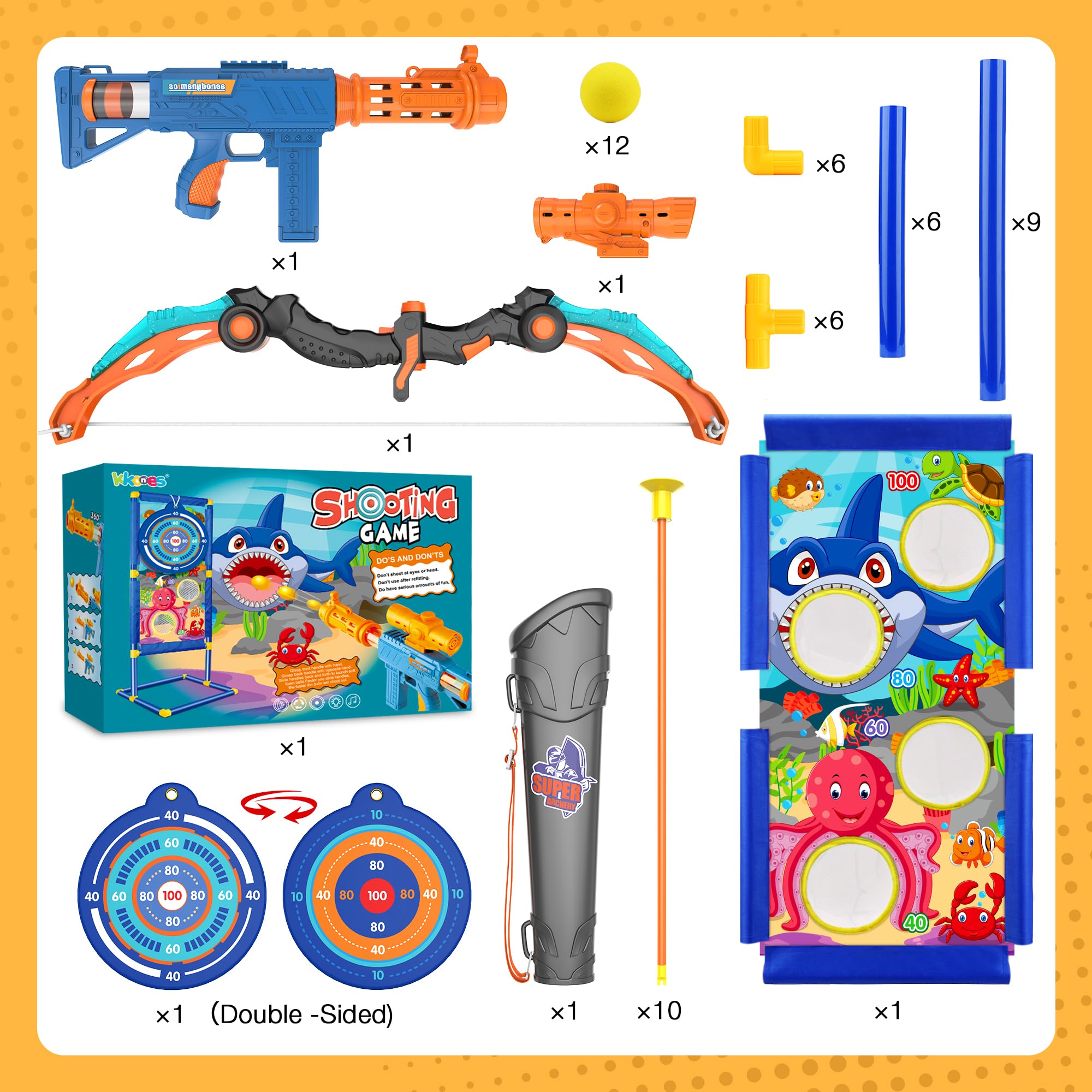 KKONES quiver and arrow case for organized play
