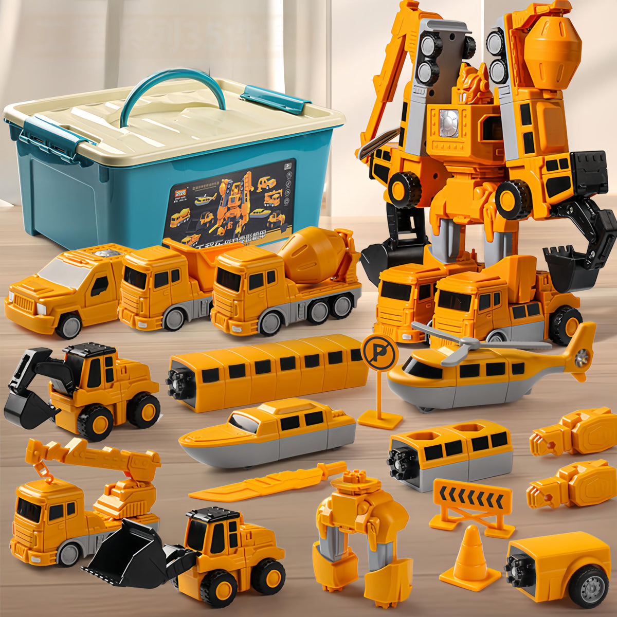 KKPOT magnetic transform assembly toy cars invites imaginative engineering play.