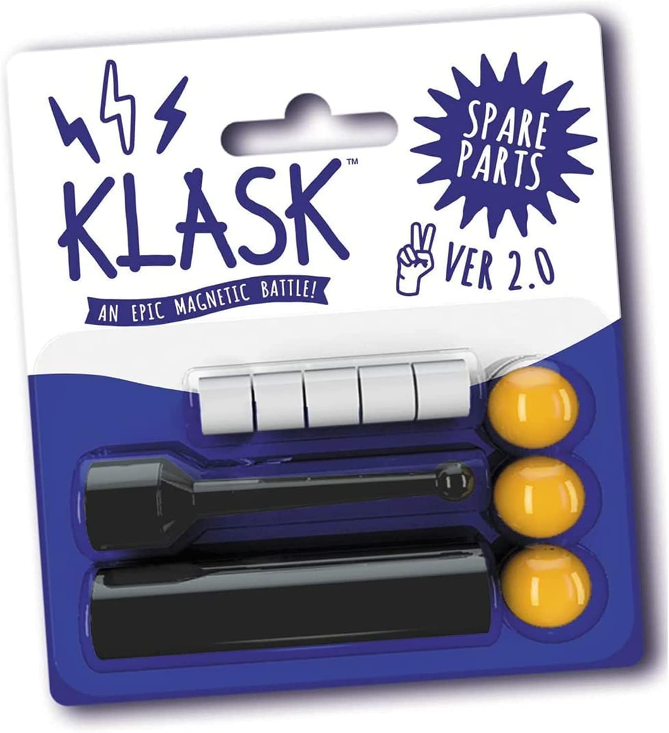 KLASK Spare Part Set 2.0 biscuits magnets for smooth gameplay.