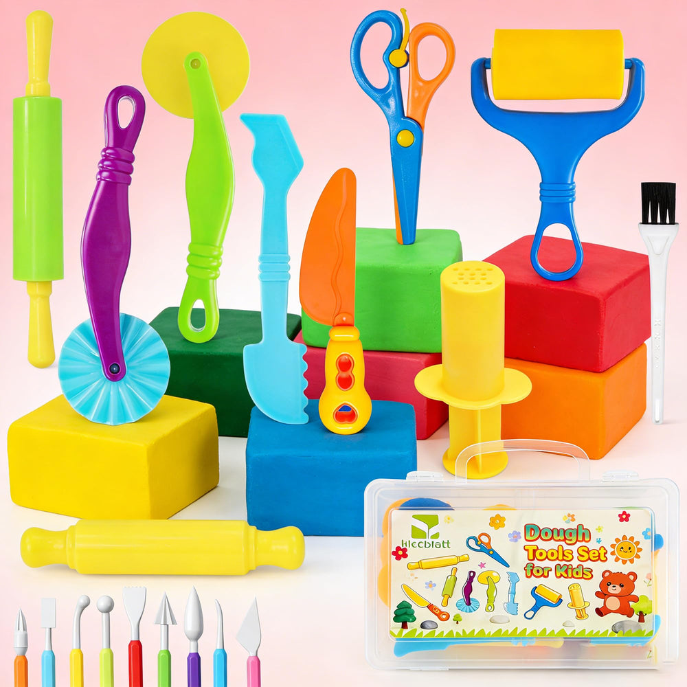 Kleeblatt complete collection, 19-piece toolkit for creative sessions.