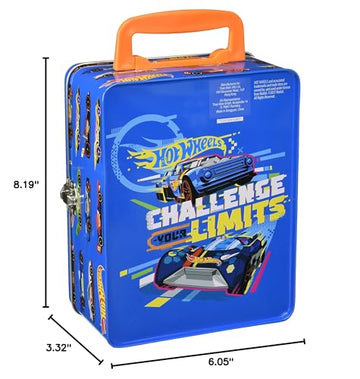 Klein Hot Wheels storage case colorful design inspires imaginative play and organization.