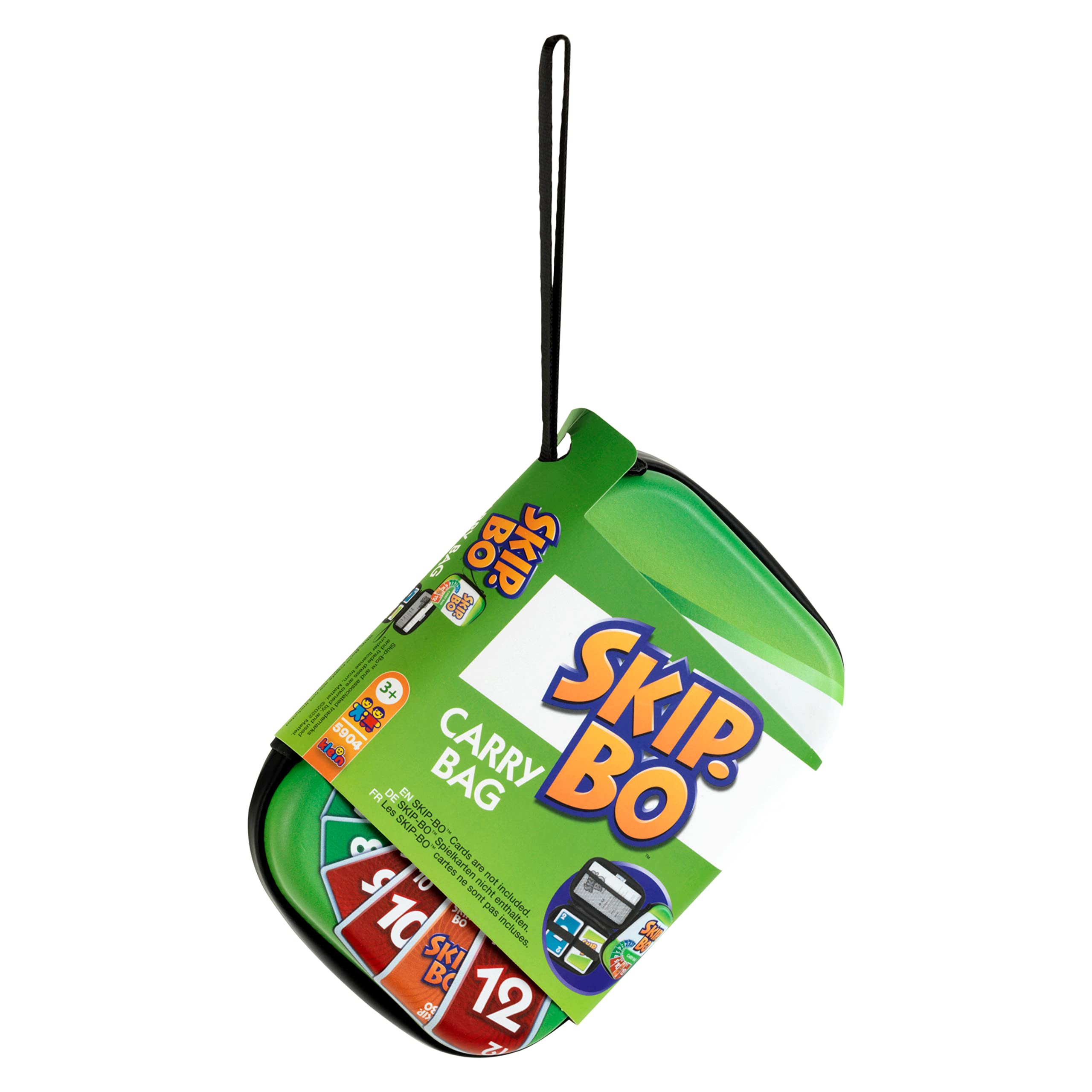 Klein Skip.Bo carry bag keeps game pieces tidy during travel