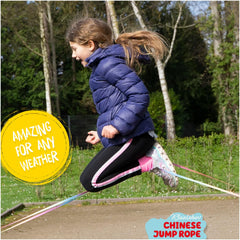 Kleintober Chinese Jump Rope in use outdoors for active play.