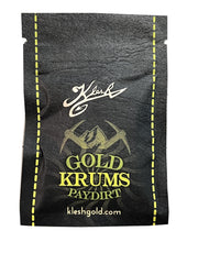 Klesh Gold Krums Mini Paydirt packaging emphasizes beginner-friendly use and quality.