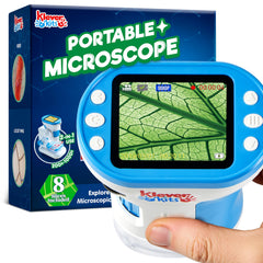 Klever Kits 2-in-1 microscope screen view for shared discoveries