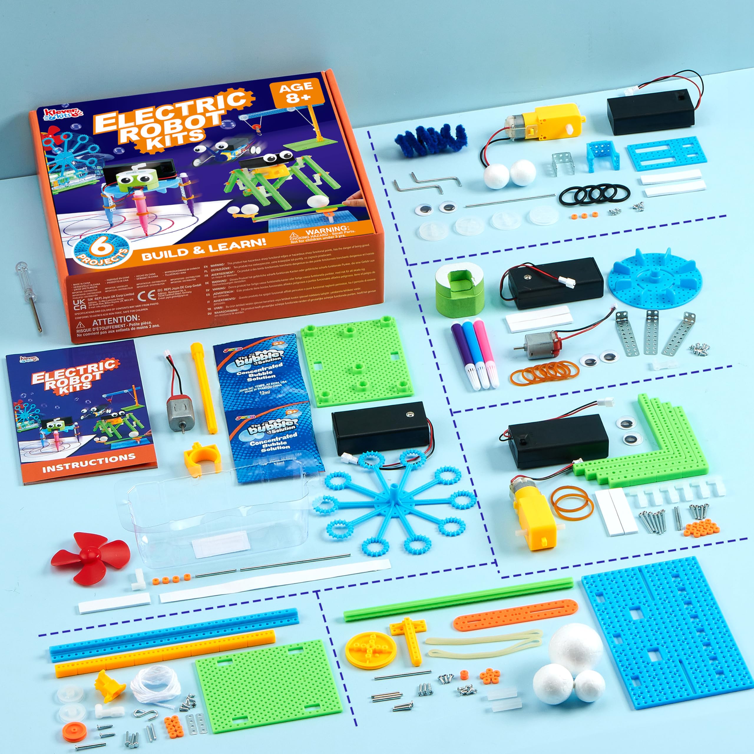 Klever Kits Doodling Robot promotes creativity while building
