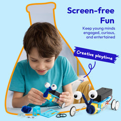 Klever Kits Powered Racing Car for kinetic engineering exploration