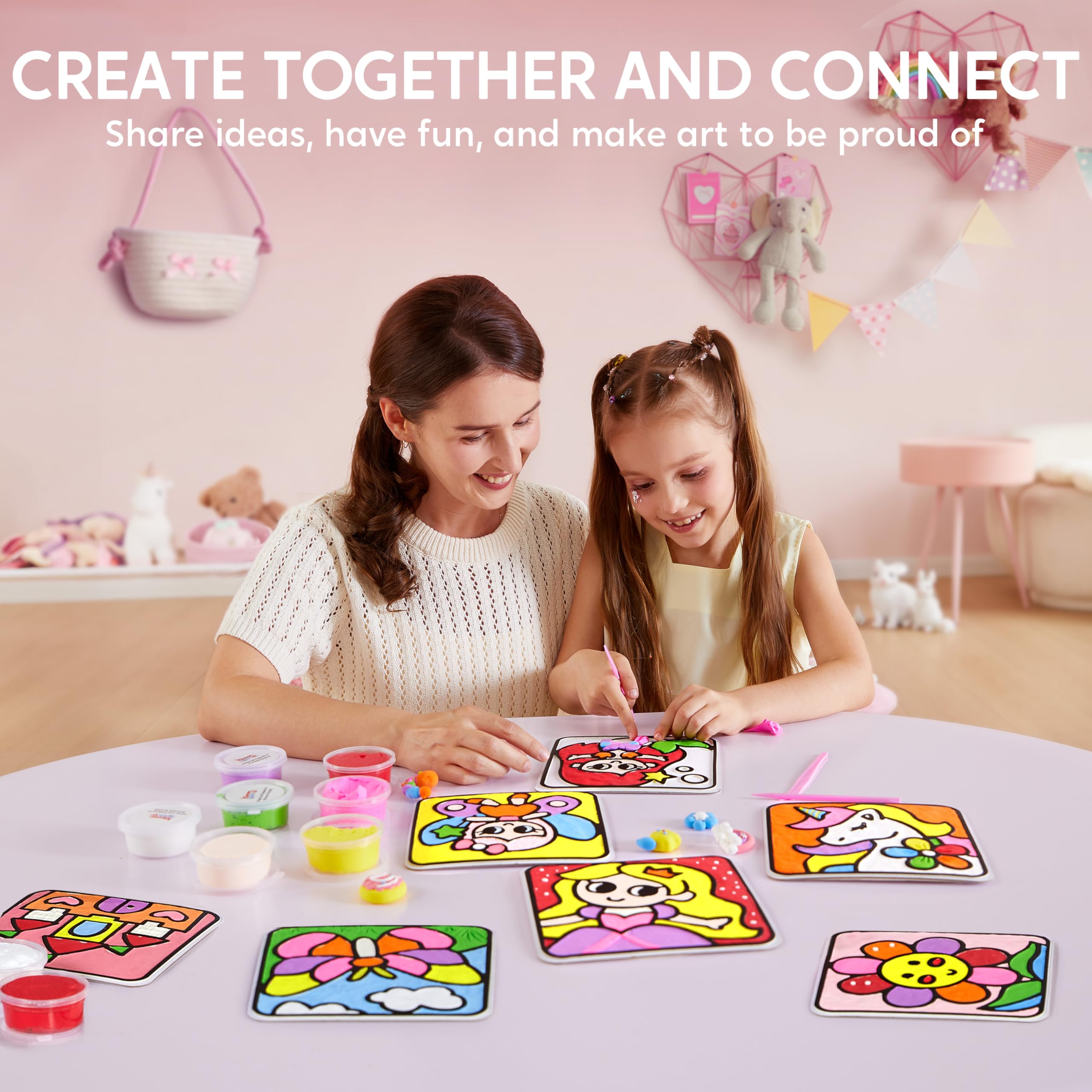 Klever Kits kid-friendly craft set promotes screen-free creativity and safe play.