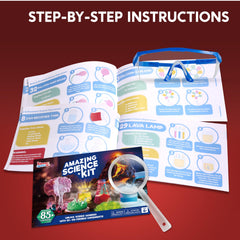 Klever Kits Amazing Science Kits clear instructions simplify setup and learning