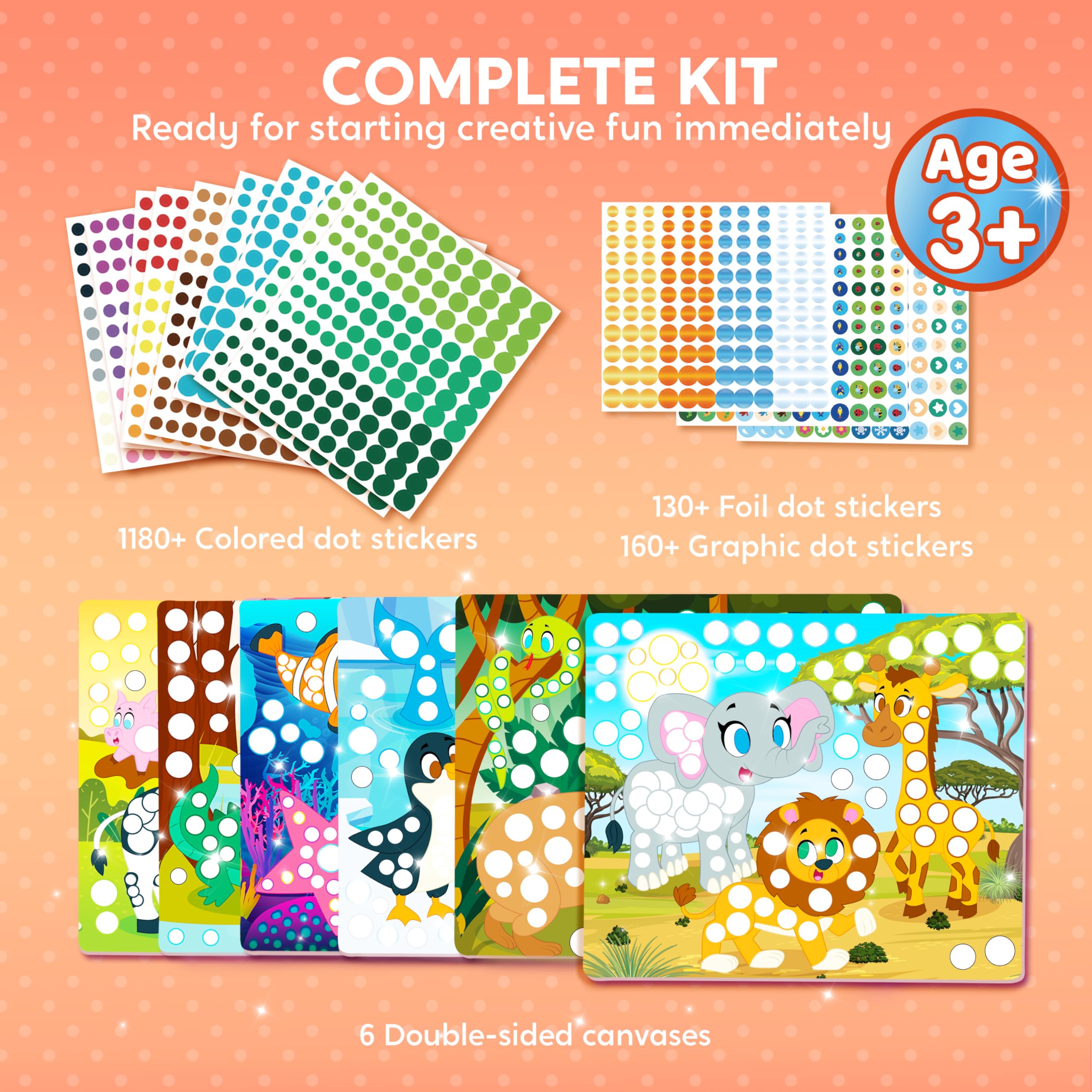 Klever Kits animal-themed adventures stimulate imaginative play and color exploration