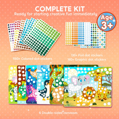 Klever Kits animal-themed adventures stimulate imaginative play and color exploration
