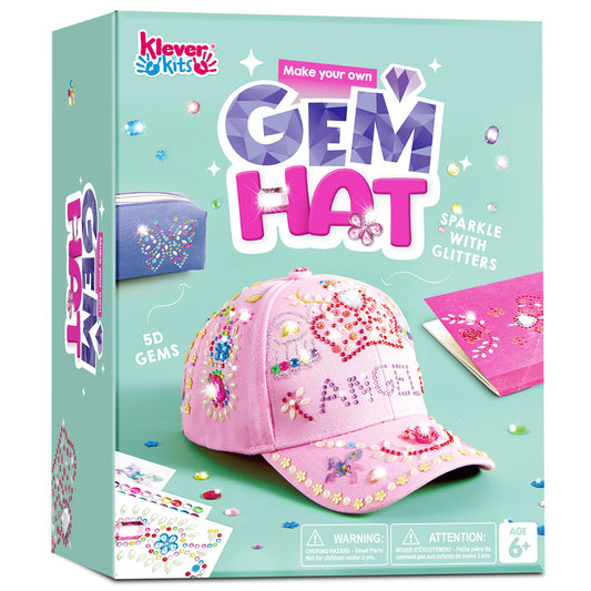 Klever Kits baseball cap plain pink, inviting creative decoration.