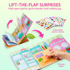 Klever Kits child arranging bedroom furniture supports tactile creativity and planning