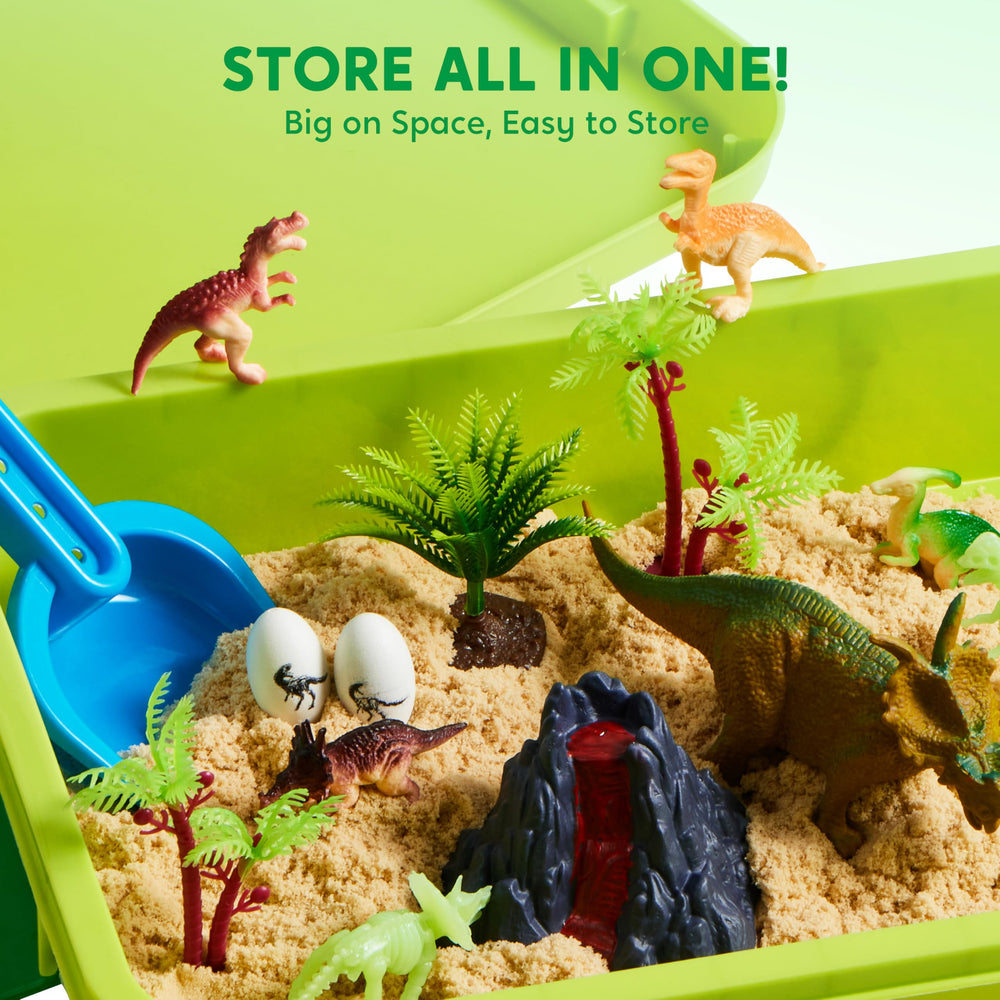 Klever Kits dino habitat ideas showcased for pretend ecosystems