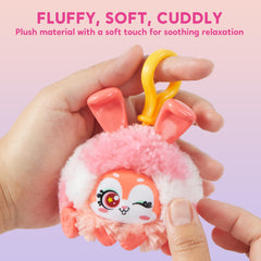 Klever Kits DIY plush keychains puppy model, cuddly texture invites fun, hands-on crafting.