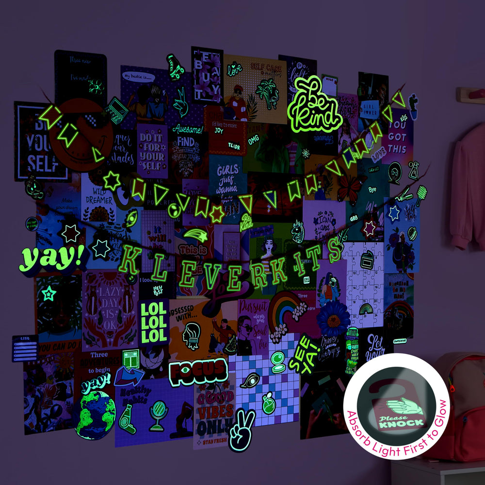 Klever Kits DIY poster for teen rooms fosters mood boards and personal style.