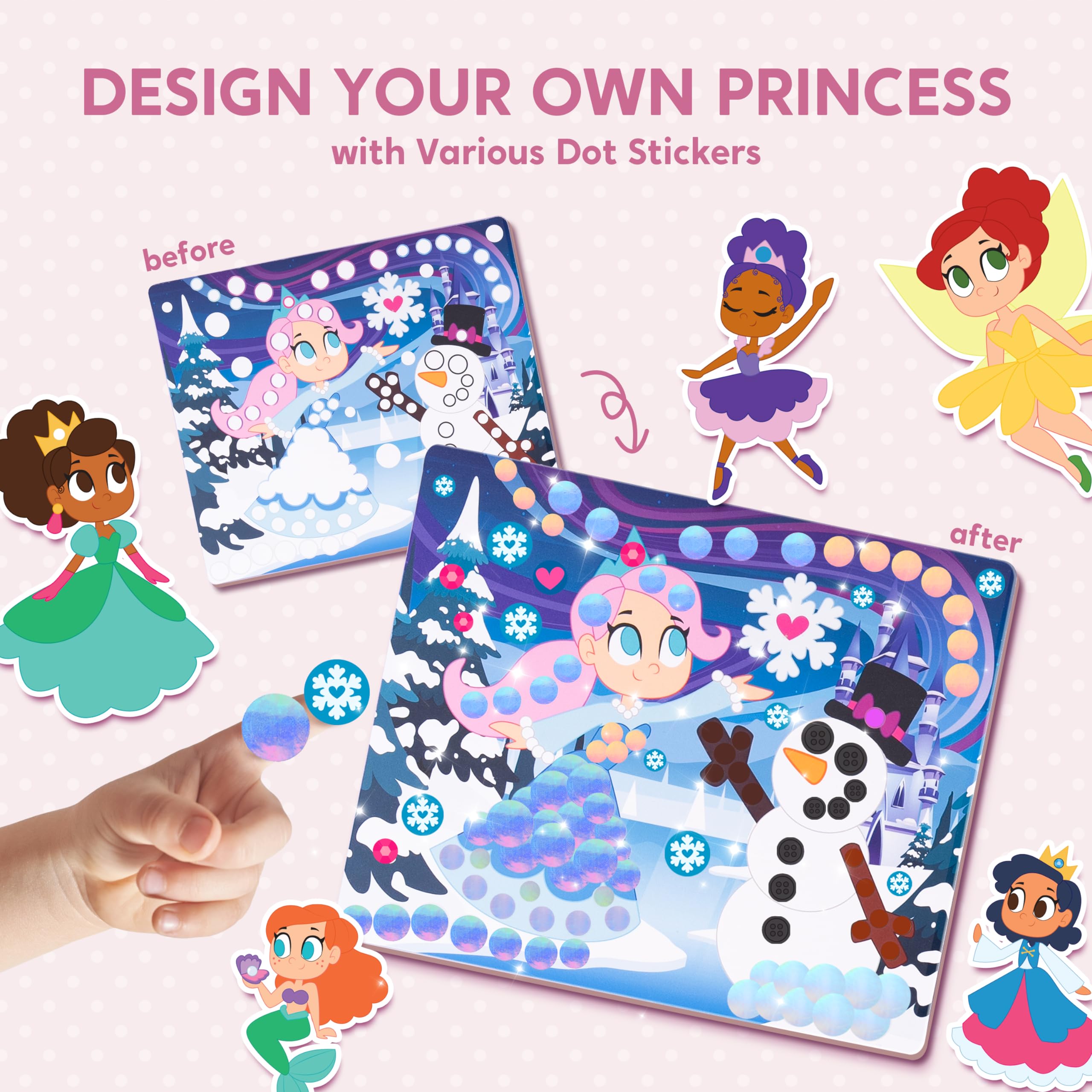 Klever Kits Dot Art Kit solid dot stickers provide mess-free decoration for crafts.