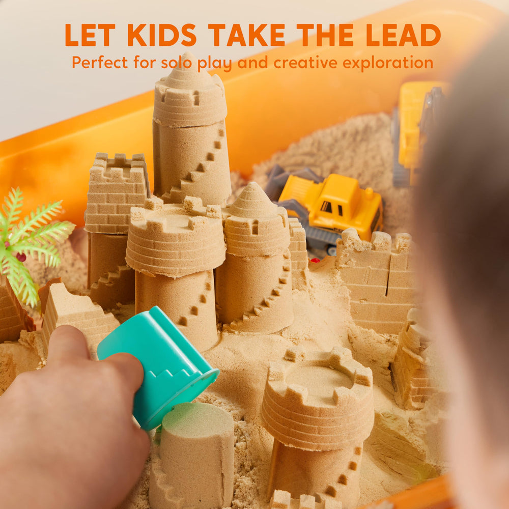 Klever Kits durable lid keeps contents contained for indoor and outdoor use