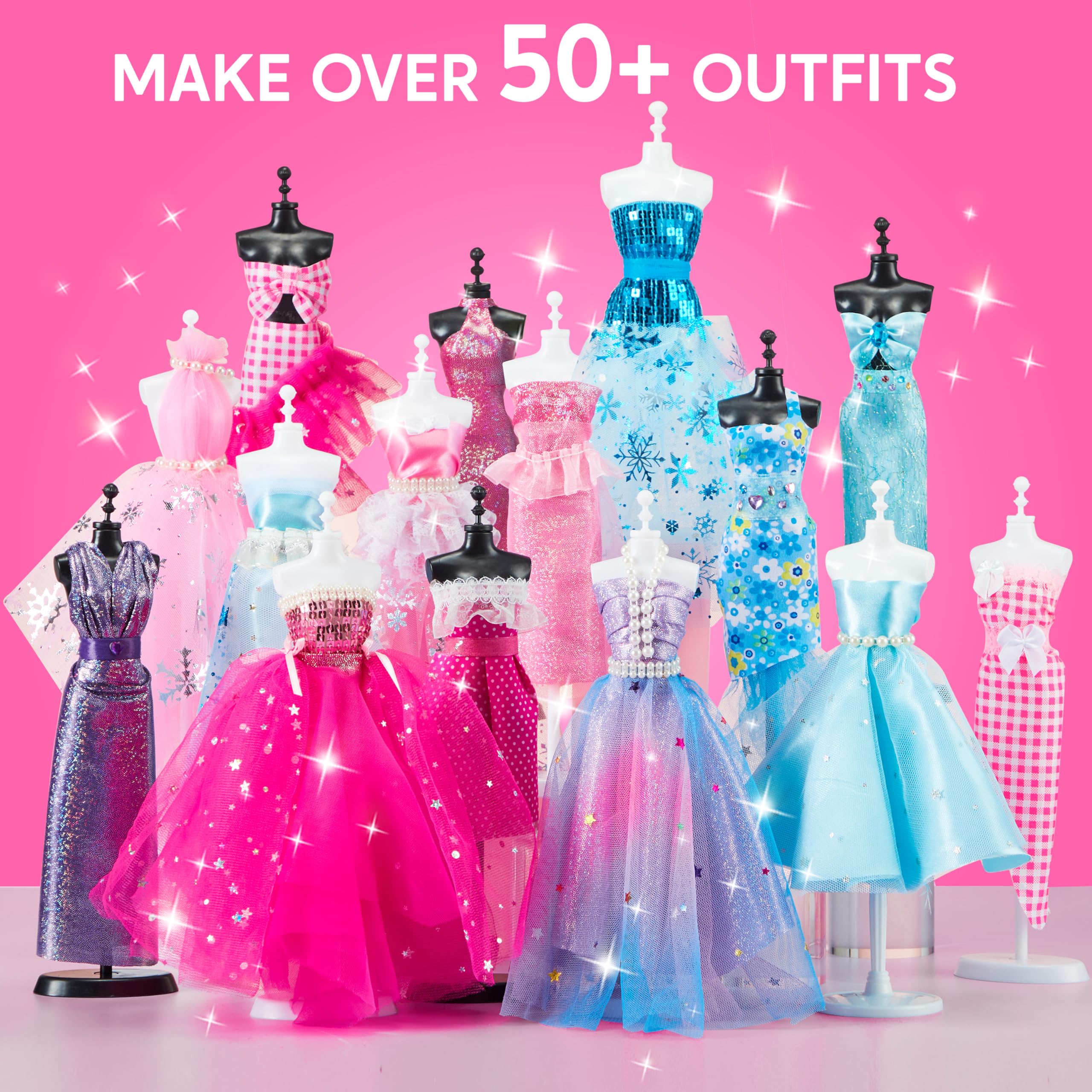 Klever Kits outfit templates to inspire imaginative fashion play.