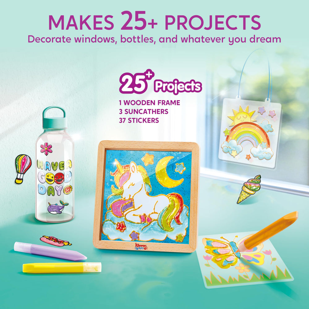 Klever Kits craft activity building fine motor skills and color recognition