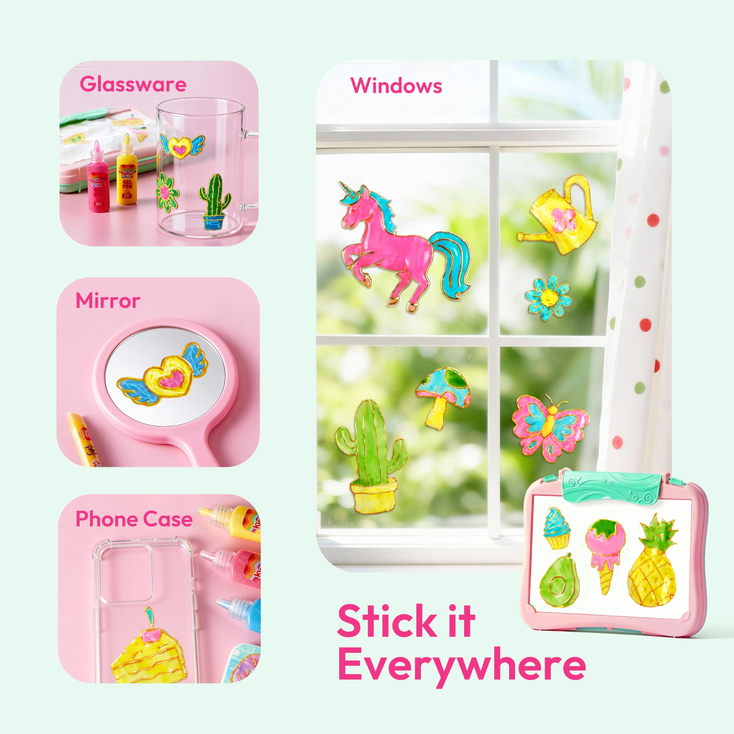 Klever Kits storage case keeps supplies neatly packed.