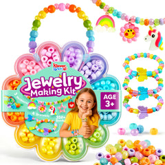 Klever Kits Jewelry Kit with colorful beads for creative bead crafting and color exploration