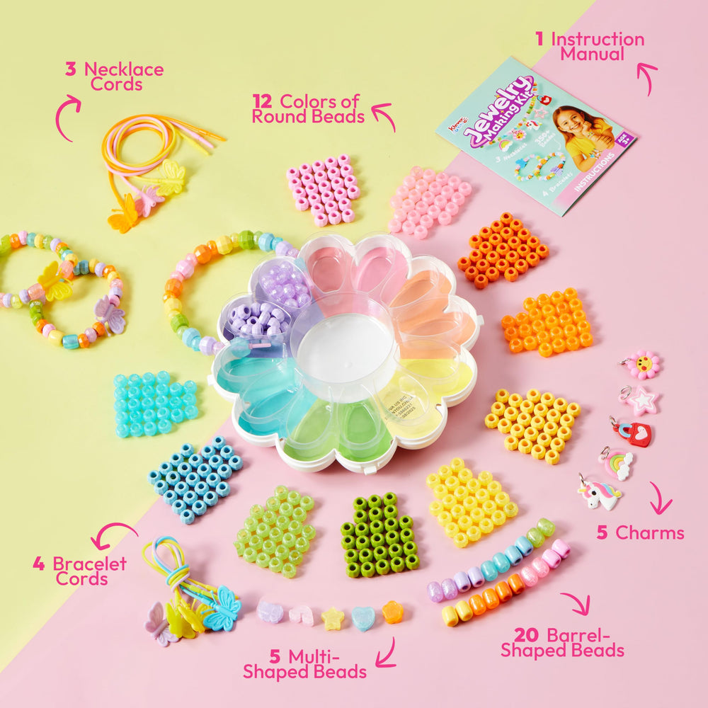 Klever Kits detachable beaded handle as a wearable accessory for play