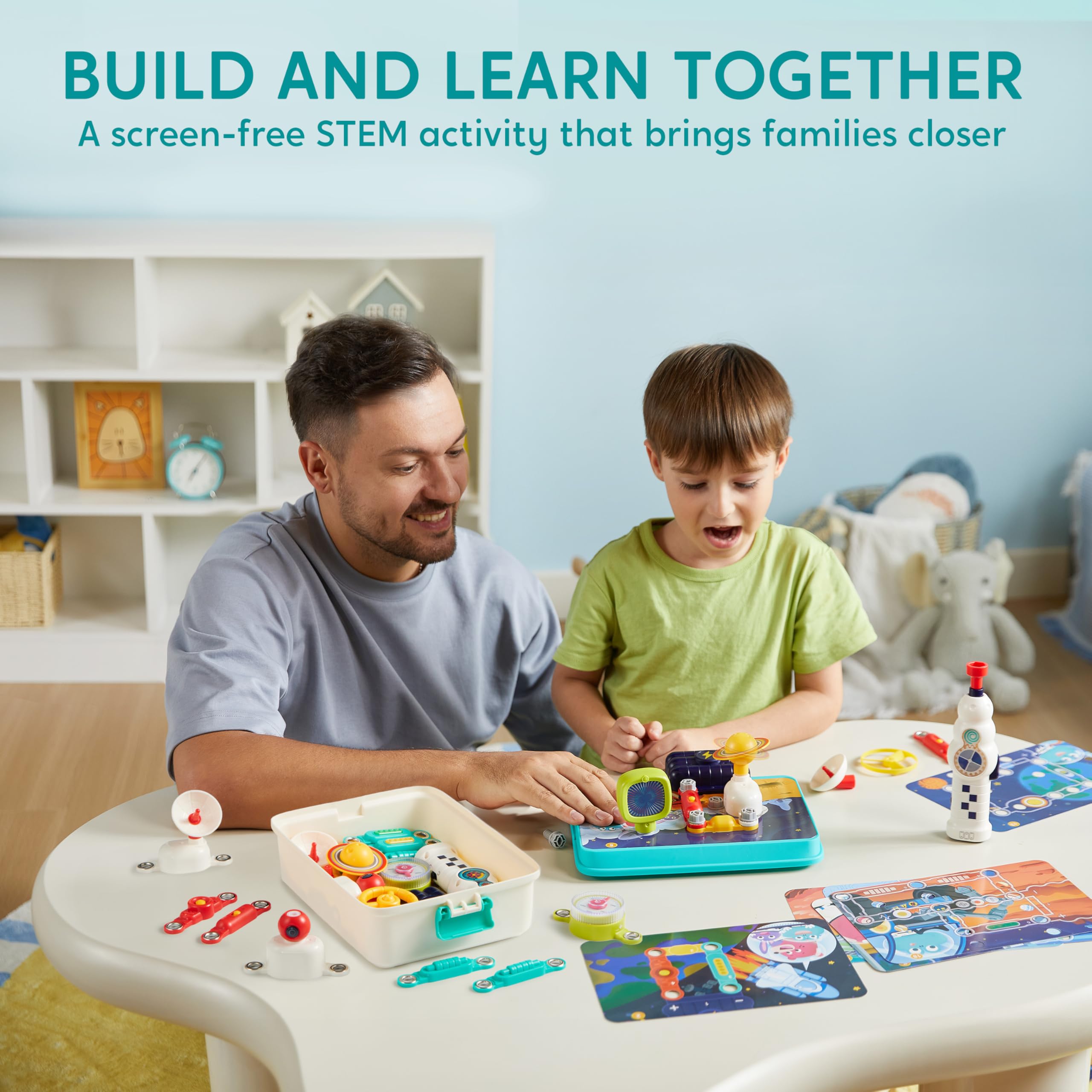 Klever Kits lights, sounds, and movement unlock kid-friendly experiments