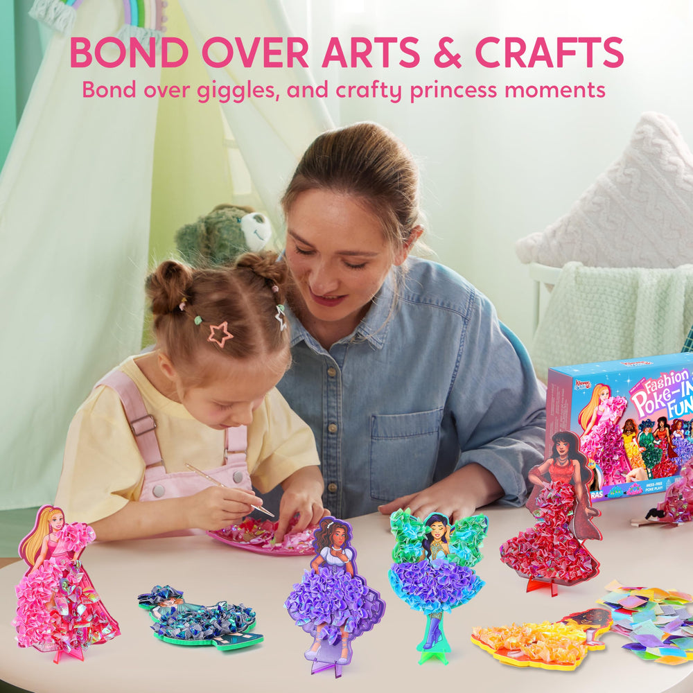 Klever Kits instruction manual guides kids through steps for confident crafting.
