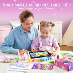 Klever Kits princess board encourages royal creativity with simple guided layouts.