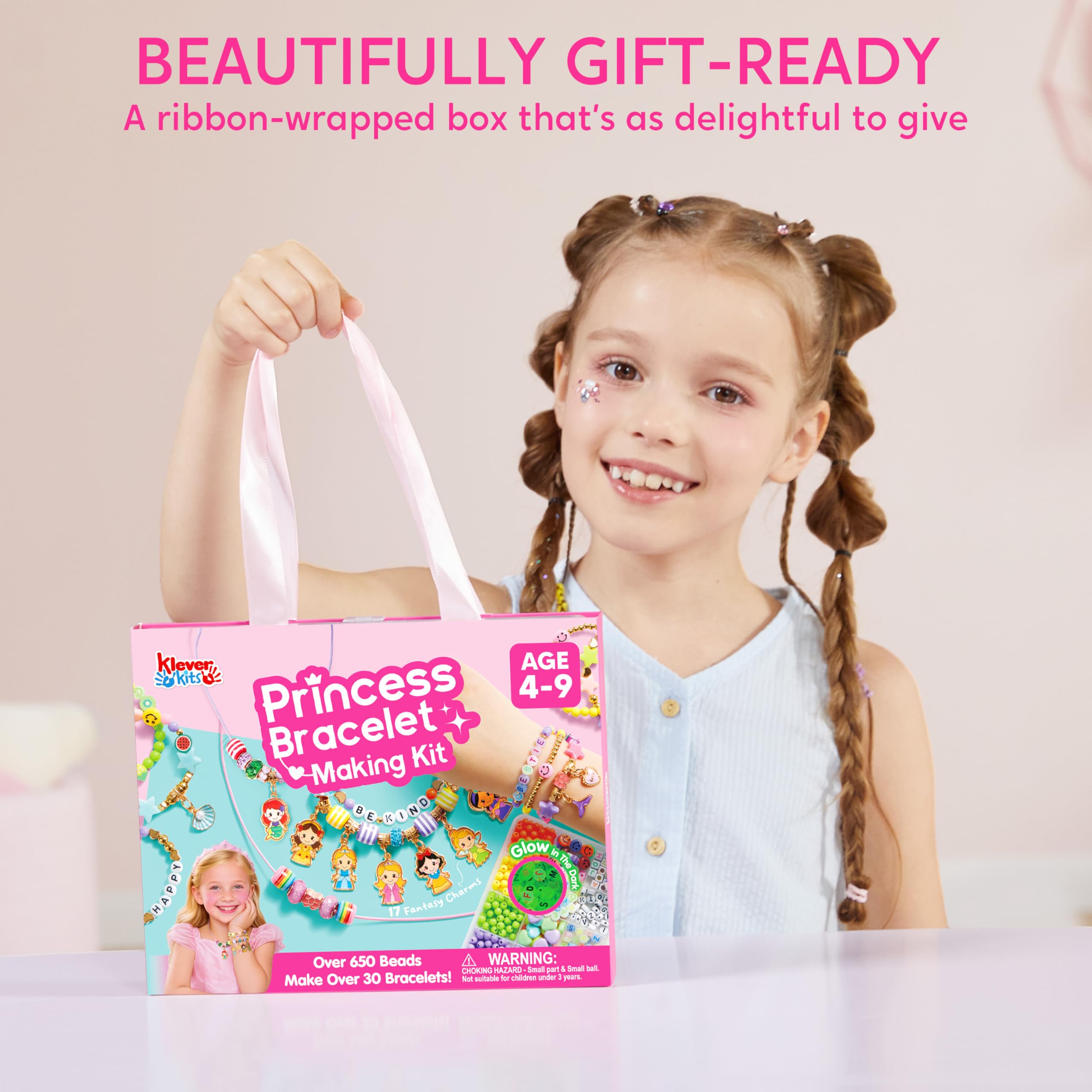 Klever Kits safe design notes highlight no sharp parts for little hands