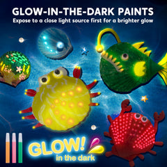 Klever Kits seashells and paints set for easy at-home creativity.