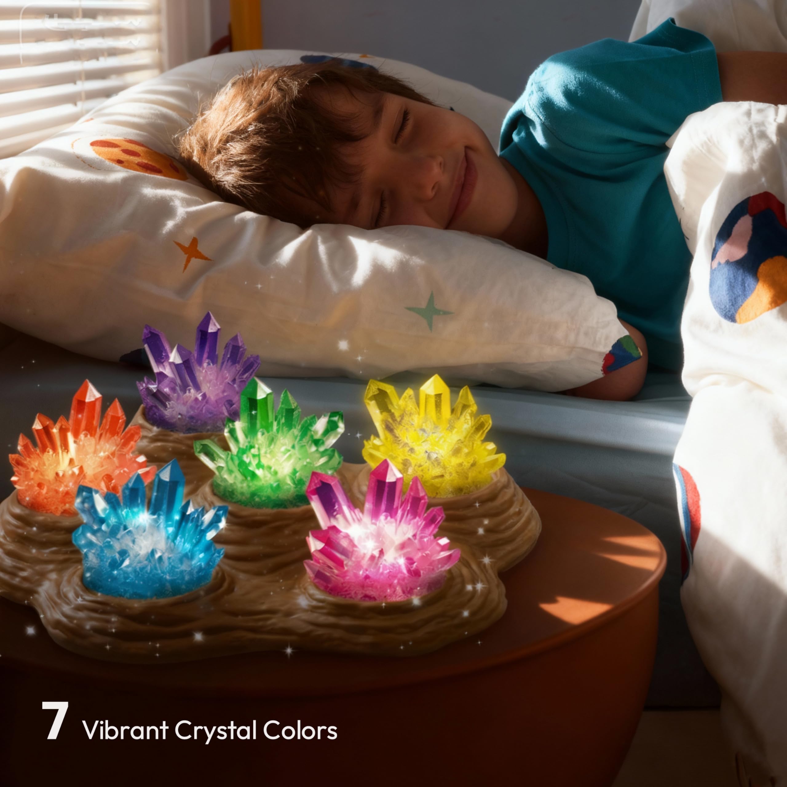 Klever Kits seed rocks and crystal powders for easy science exploration.