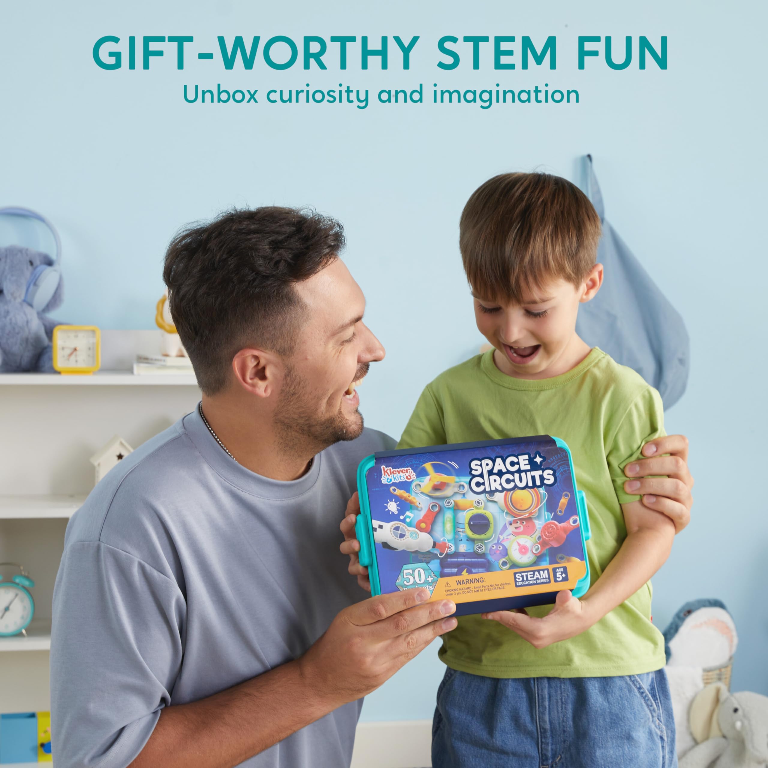 Klever Kits space-themed adventures fuel imagination during hands-on STEM play