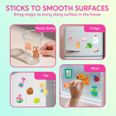 Klever Kits washable stickers simplify cleanup after busy play sessions