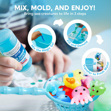 Klever Kits Water Gel Kit net and tools for shaping and demolding