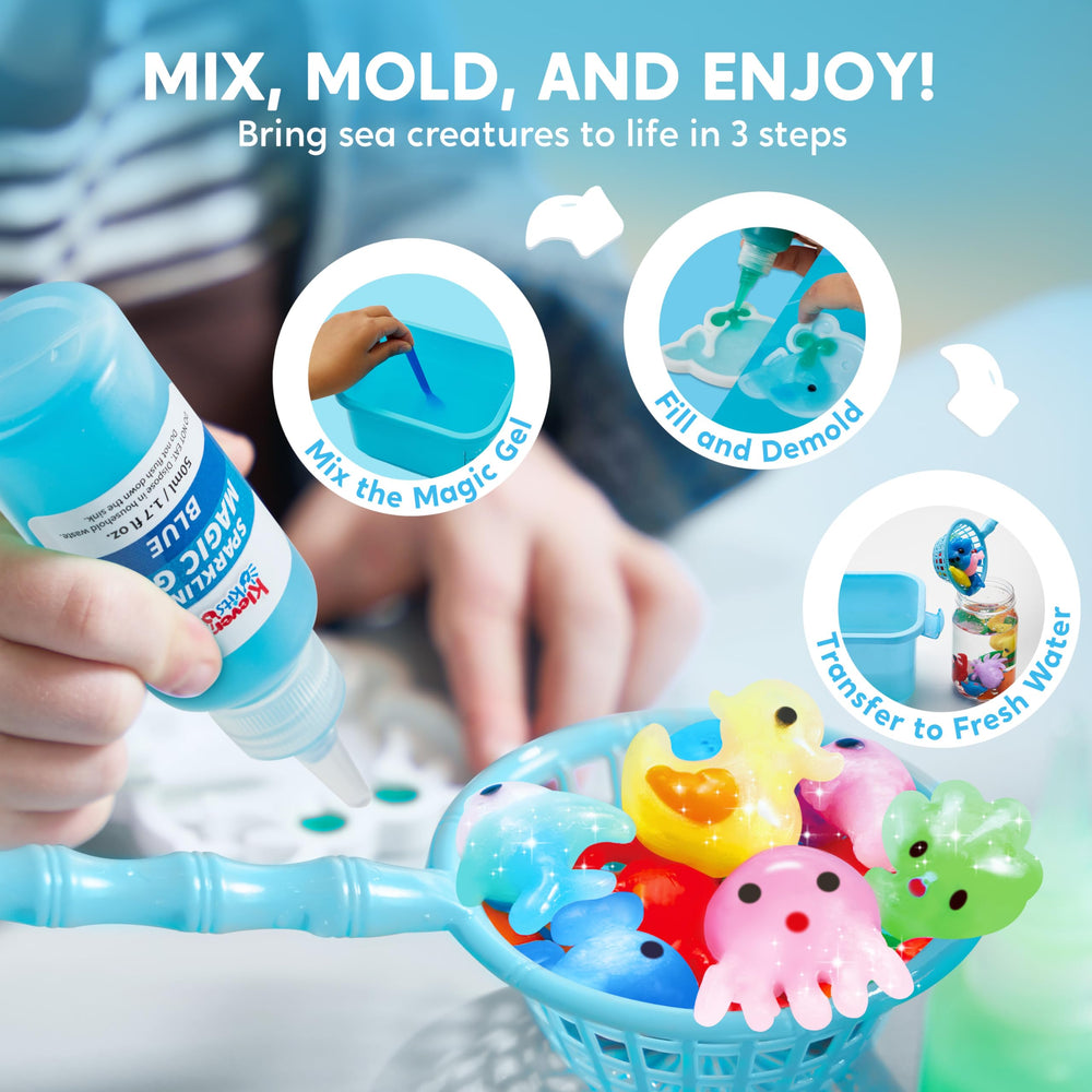 Klever Kits Water Gel Kit net and tools for shaping and demolding