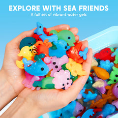 Klever Kits Water Gel Kit solid-color gels for bright, tactile play