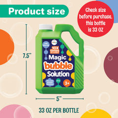 Klevly bulk bubble solution ideal for events and crowd-filled celebrations.