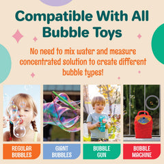 Klevly outdoor bubble play refill fuels kid-friendly fun outside