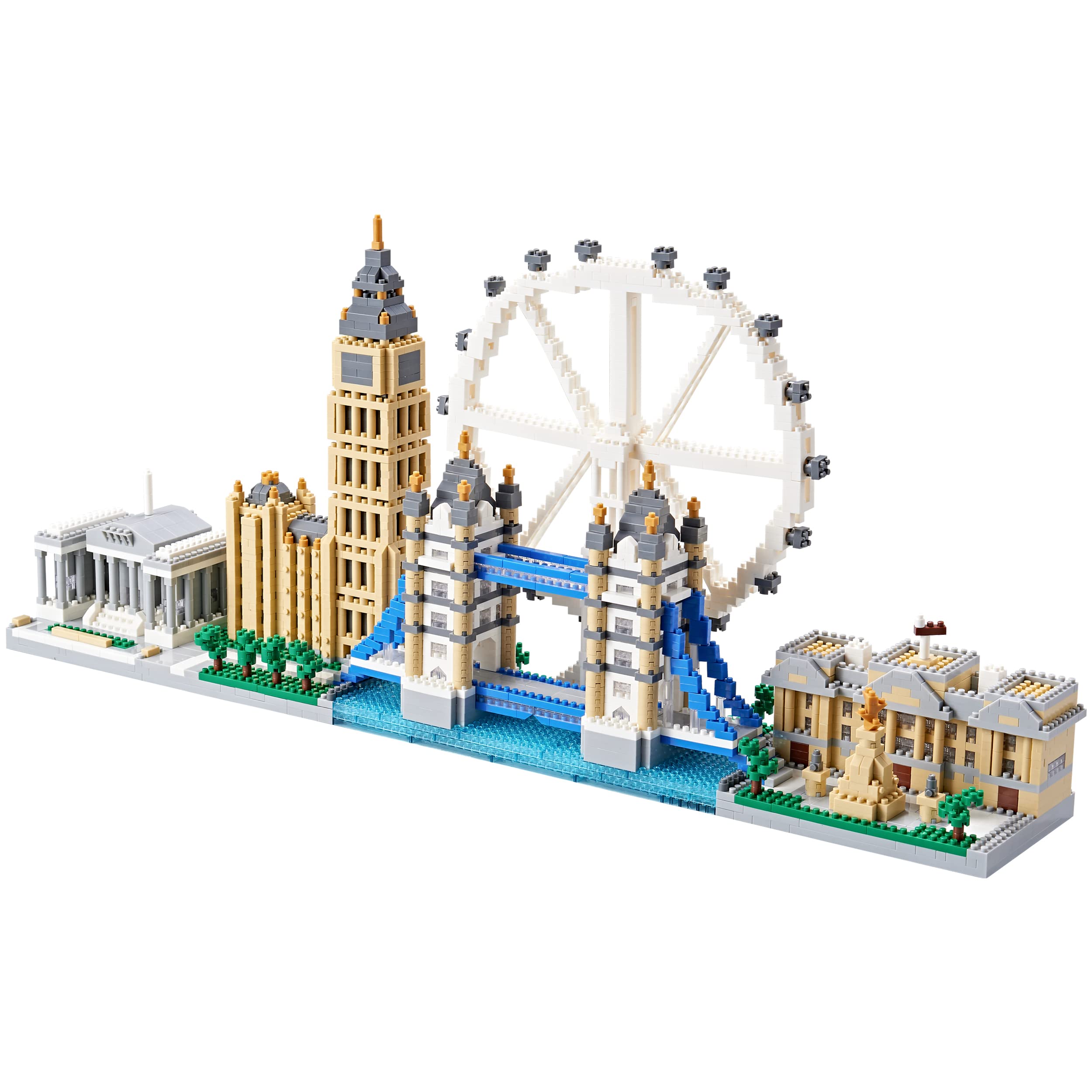 KLMEi London Skyline architecture kit: micro bricks for a precise display piece