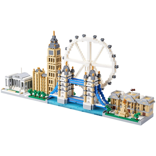 KLMEi London Skyline architecture kit: micro bricks for a precise display piece