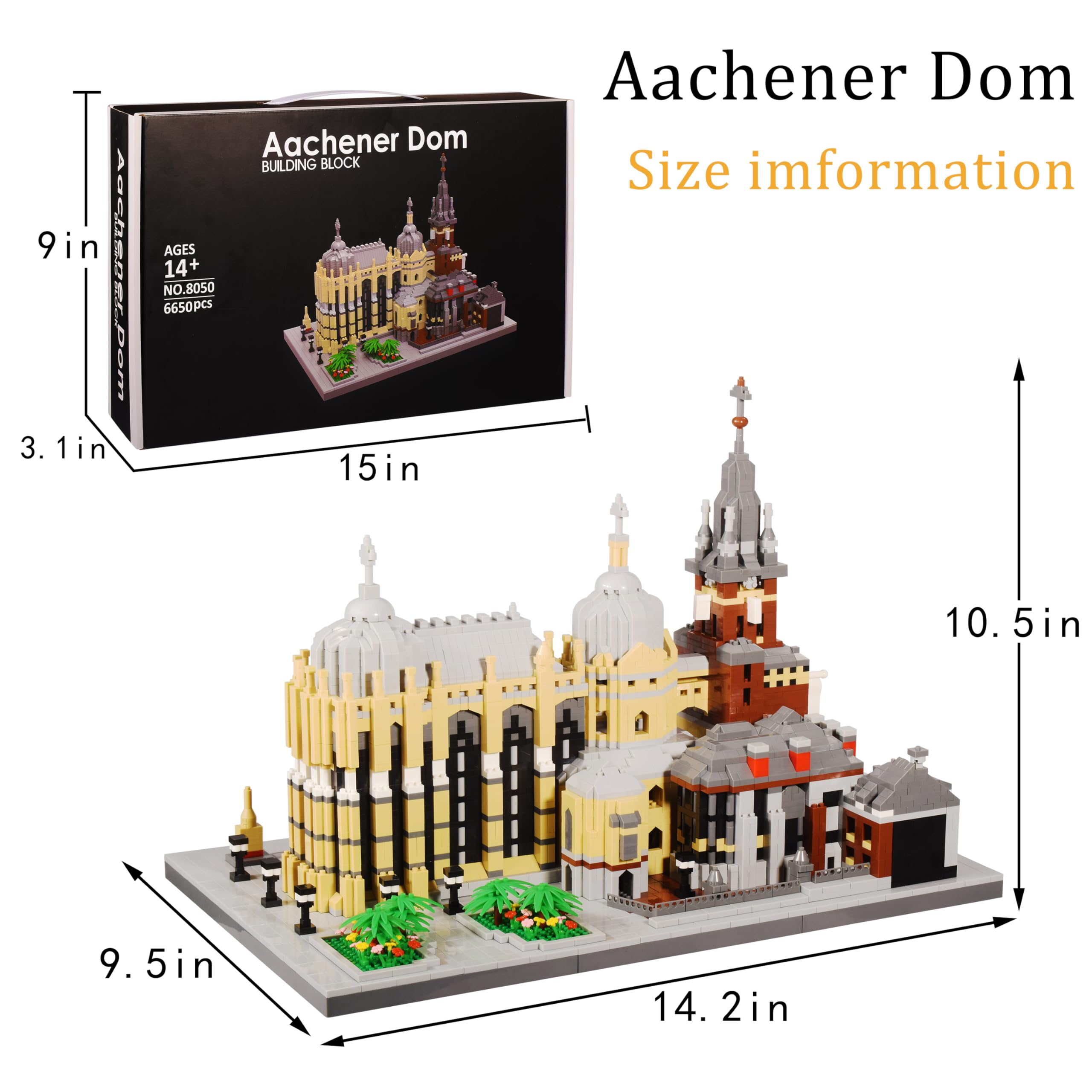 KLMEi miniature architecture pieces capture Gothic charm for display