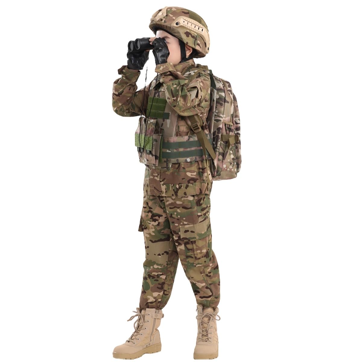 Klocerg children's army backpack: large capacity for adventure gear