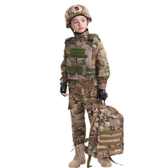 Klocerg children's army sunglasses: windproof protection during play