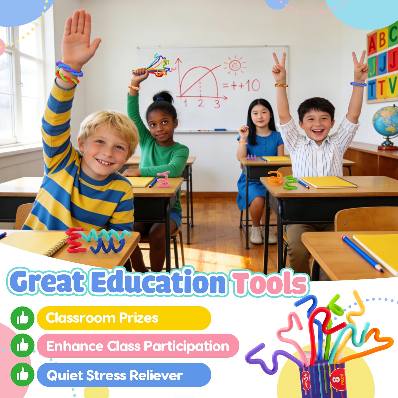 KLT classroom prize fidgets for engaging lessons and calm moments.