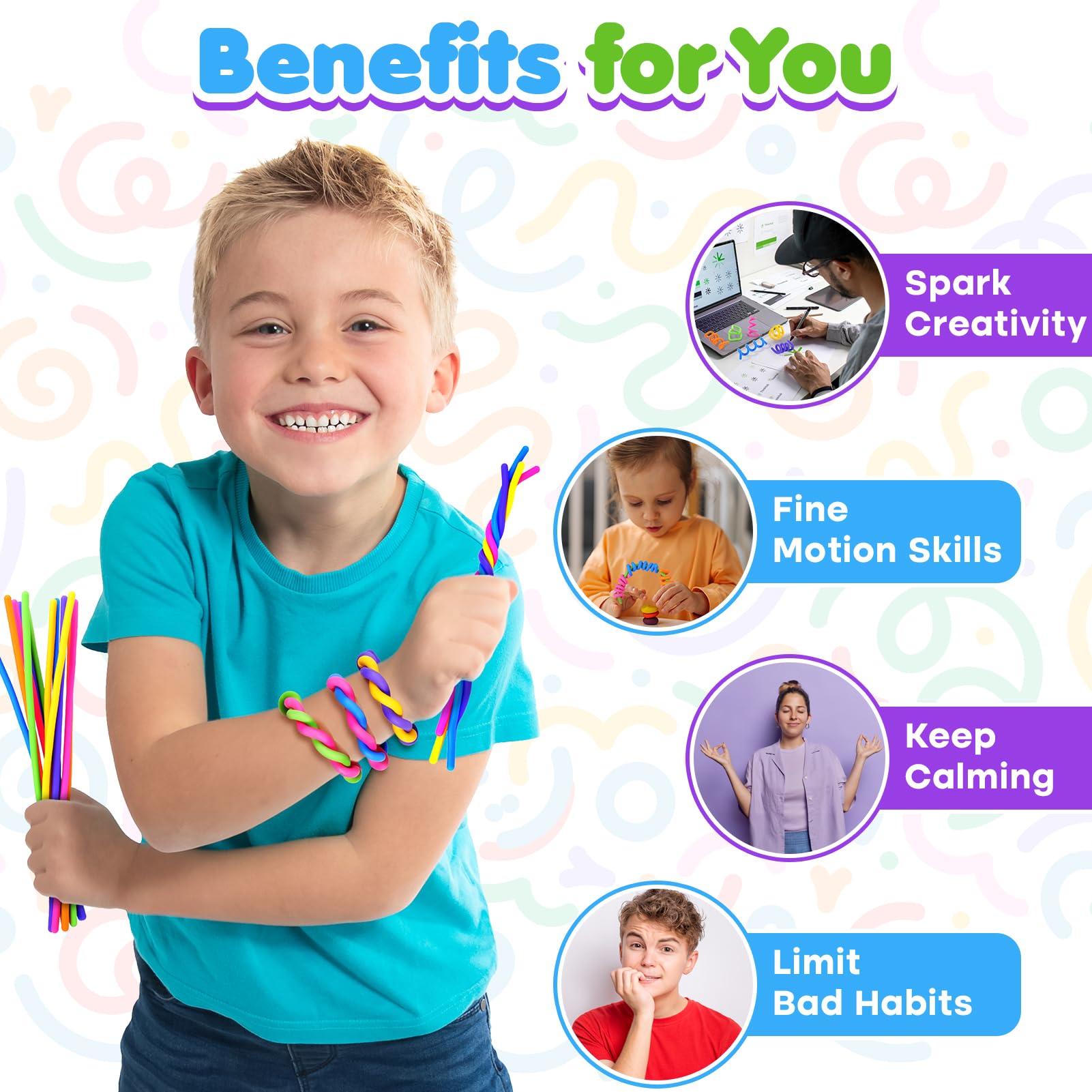 KLT fidget sticks classroom prizes encourage participation and celebration of efforts