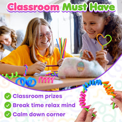 KLT fidget sticks patented design supports creative shaping and fine motor practice