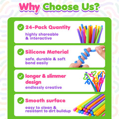 KLT fidget sticks stress relief tool may help focus during activities